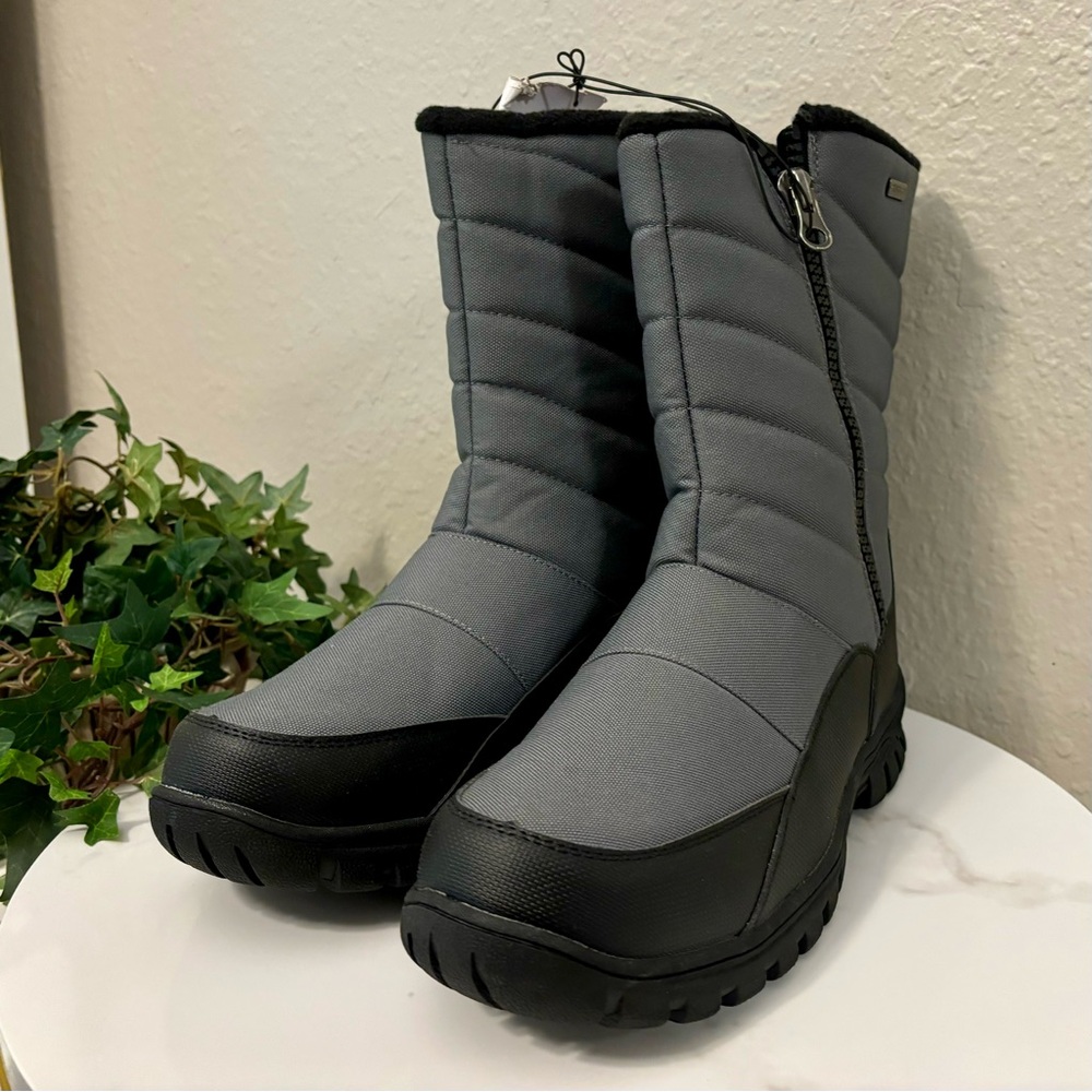 mysoft Mens Winter Snow Boots Waterproof (Size-10)